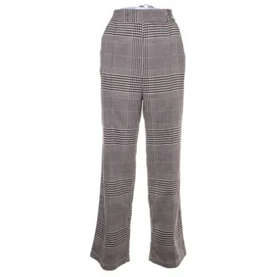 Pants (Beige, Multicolored) from H&M Polyester, Viscose, Elastane
