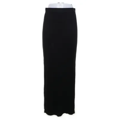 Långkjol (Svart) från H&M Basic Elastan, Viskos