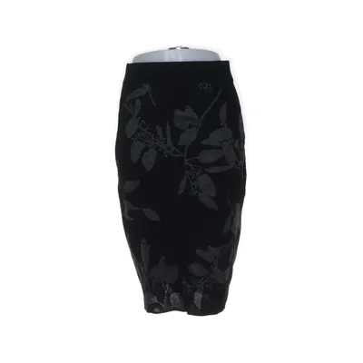 Skirt (Black, Gray) from H&M Modern Classic Polyamide, Viscose, Polyester