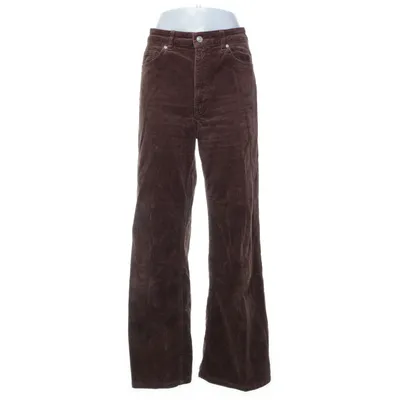 Fløjlsbukser (Brun) fra Divided by H&M Bomuld, Elastan