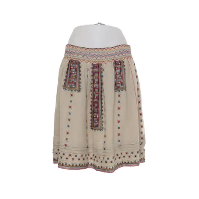 Kjol (Beige, Flerfärgad) från Tocca Ull, Silke