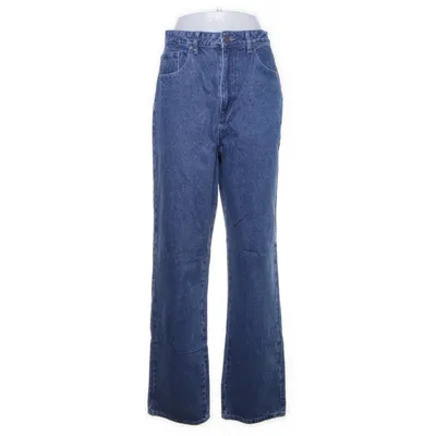 Jeans (Blå) från Missguided Bomull, Polyester