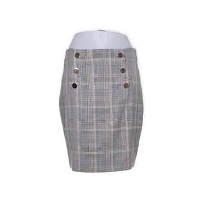 Kjol (Svart, Beige, Brun) från H&M Modern Classic Polyester, Elastan, Viskos