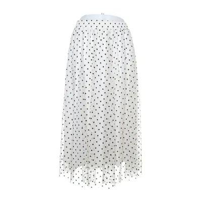 Maxi skirt (Beige, Black) from H&M Polyester