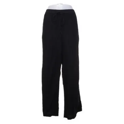 Pantalon (Noir) de H&M Lin, Viscose
