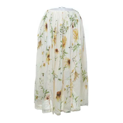 Maxi skirt (Beige, Brown, Multicolored) from H&M Cotton