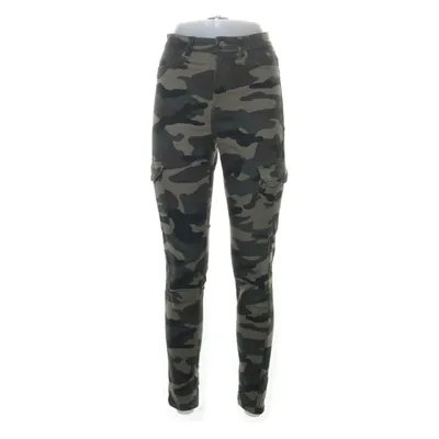 Cargo broek (Groen, Meerkleurig) van Divided by H&M Katoen, Elastaan
