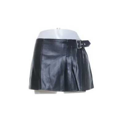 Omlottkjol (Svart) från Leg Avenue Polyester, Bomull