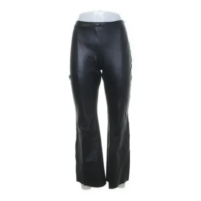 Leren broek (Zwart) van Ottod'Ame Viscose, Leer, Polyamide, Elastaan