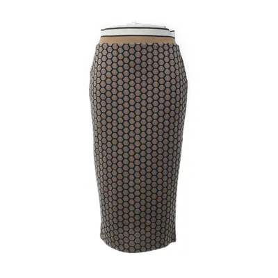 Nederdel (Brun, Sort, Hvid) fra GP & J Baker x H&M Metallfiber, Polyester, Viscose