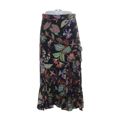 Jupe portefeuille (Noir, Multicolore) de H&M Viscose