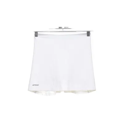 Träningskjol (Vit) från Decathlon Polyester, Elastan