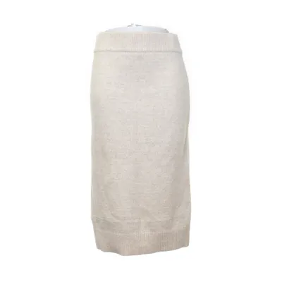 Skirt (Beige) from H&M Polyester, Acrylic, Wool