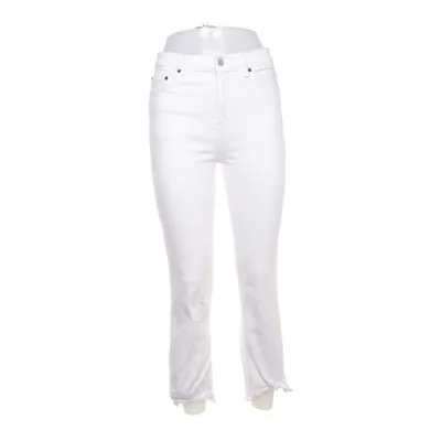 Jeans (White) from Zara Elastane, Cotton