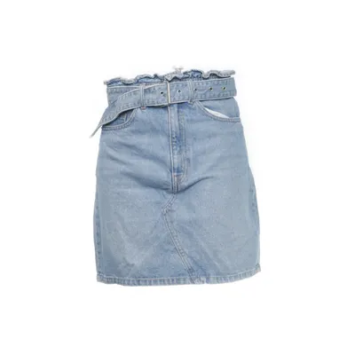 Jeansnederdel (Blå) fra H&M Bomuld, Polyester