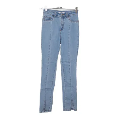 Jean (Highwaist Skinny Front Slit Jeans) de NA-KD Élasthane, Coton