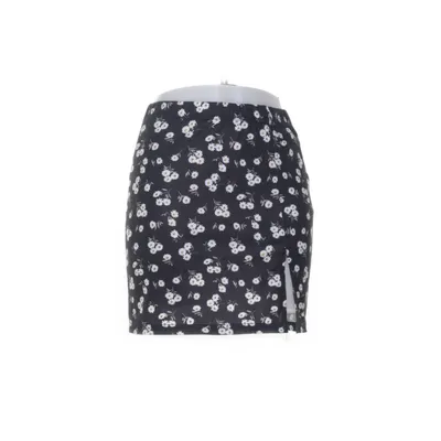 Jurk (Zwart, Meerkleurig) van Shein Elastaan, Polyester