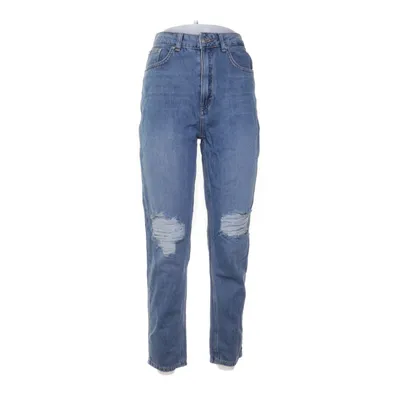 Spijkerbroek (Destroyed Mom Jeans) van NA-KD Katoen