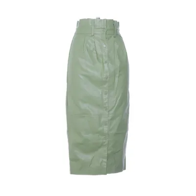 Rok (Paperwaist PU Midi Skirt) van NA-KD Polyurethaan