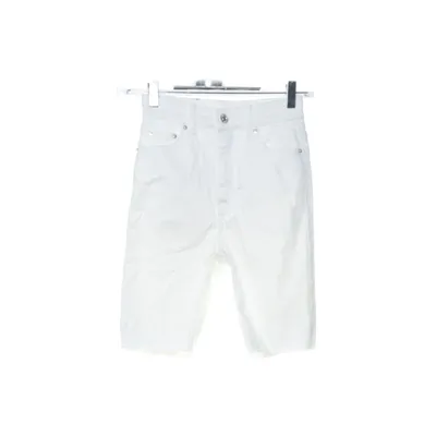 Denim shorts (Wit) van Pull & Bear Viscose, Katoen, Polyester, Elastaan