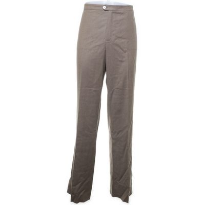 Wool Linen Blend Trousers in Heap | Burberry® Official