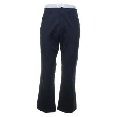 Stoffhose (Blau) von Zara Polyester, Baumwolle