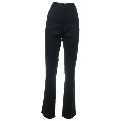 Broek (Zwart) van Roberto Cavalli Viscose, Elastaan, Wol, Zijde