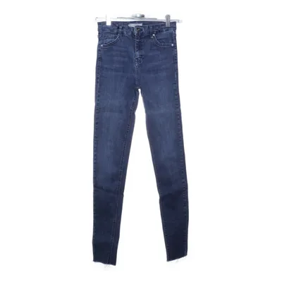 Spijkerbroek (Blauw) van Topshop Katoen, Elastaan, Polyester