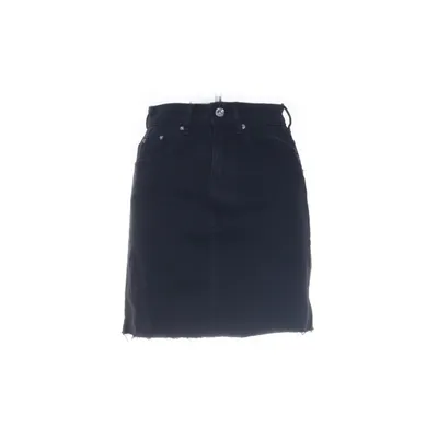 Spijkerrok (Zwart) van Zara Authentic Denim by TRF Katoen