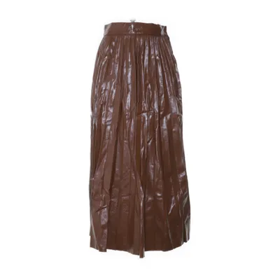 Maxi nederdel (Brun) fra H&M Trend Polyester