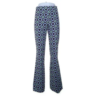 Broek (Lila, Groen, Zwart) van Zara Polyester, Elastaan