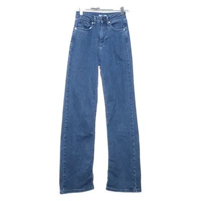 Jeans (Straight Denim) fra Sanne Alexandra Polyester, Elastan, Bomuld