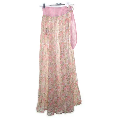 Jupe longue (Rose, Vert, Beige) de Tularosa Coton