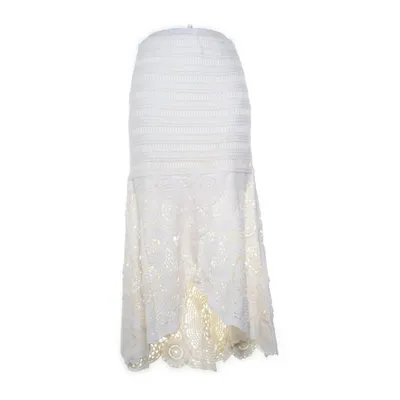 Nederdel (Off-white) fra Lindex Bomuld, Polyester