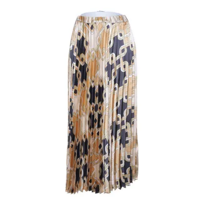 Maxi nederdel (Beige, Flerfarvet) fra Richard Allan x H&M Polyester