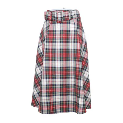 Kjol (Röd, Vit, Grön, Flerfärgad) från H&M Polyester, Viskos