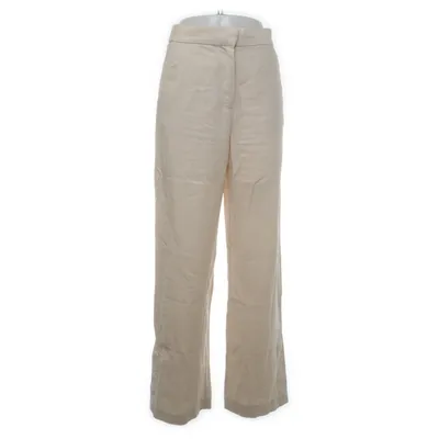 Byxor (Beige) från H&M Linne, Polyester, Viskos