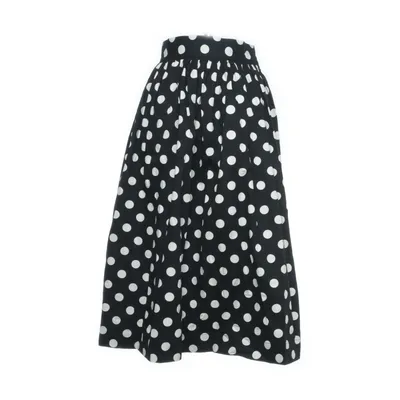 Kjol (Svart, Vit) från H&M Bomull