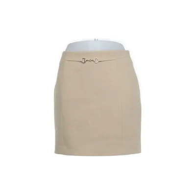 Nederdel (Beige) fra H&M Modern Classic Polyester, Viscose, Elastan
