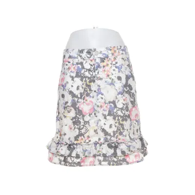 Kjol (Vit, Flerfärgad) från Flash Jeans Bomull, Elastan, Polyester