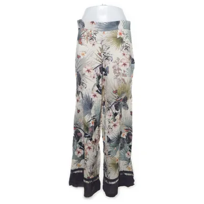 Palazzo pants (White, Multicolored) from H&M Viscose