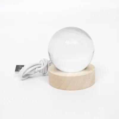 Natlampe (Brun, Transparent)