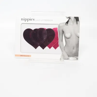 Nipple covers (Rhapsody Heart) fra Bristols Six