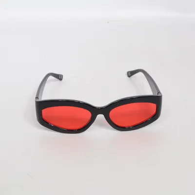 Sonnenbrille (Schwarz, Rot) von Collusion