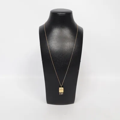 Halsband (Guldfärgad) från Maanesten Silver