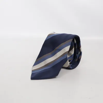 Stropdas (Blauw, Beige) van Oscar Jacobson Zijde