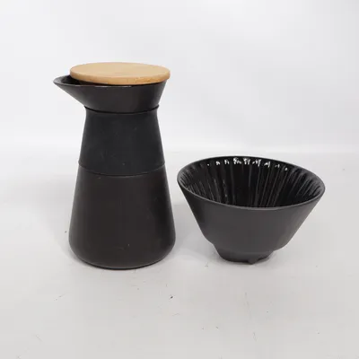 Kanne (Sort, Brun) fra Stelton