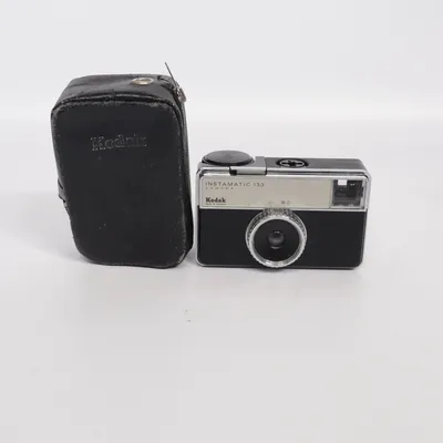 Analog kompaktkamera (Instamatic 133) från Kodak