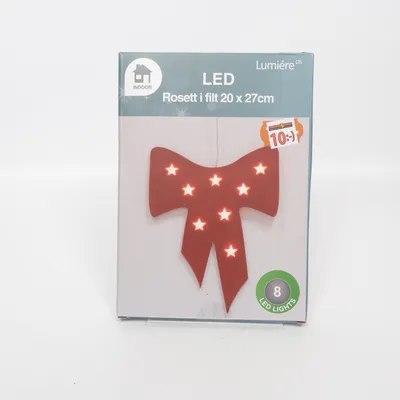 Juldekoration (Röd) från Lumiér