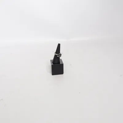 Ring (Silverfärgad, Svart) från OXXO Okänd metall